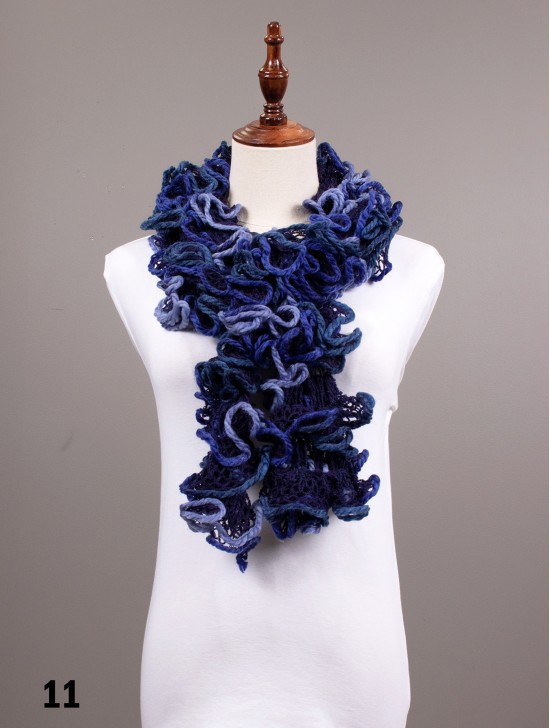 HAND-CRAFTED RUFFLE SCARF